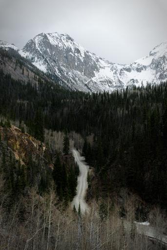 Start of a Mountain Pass