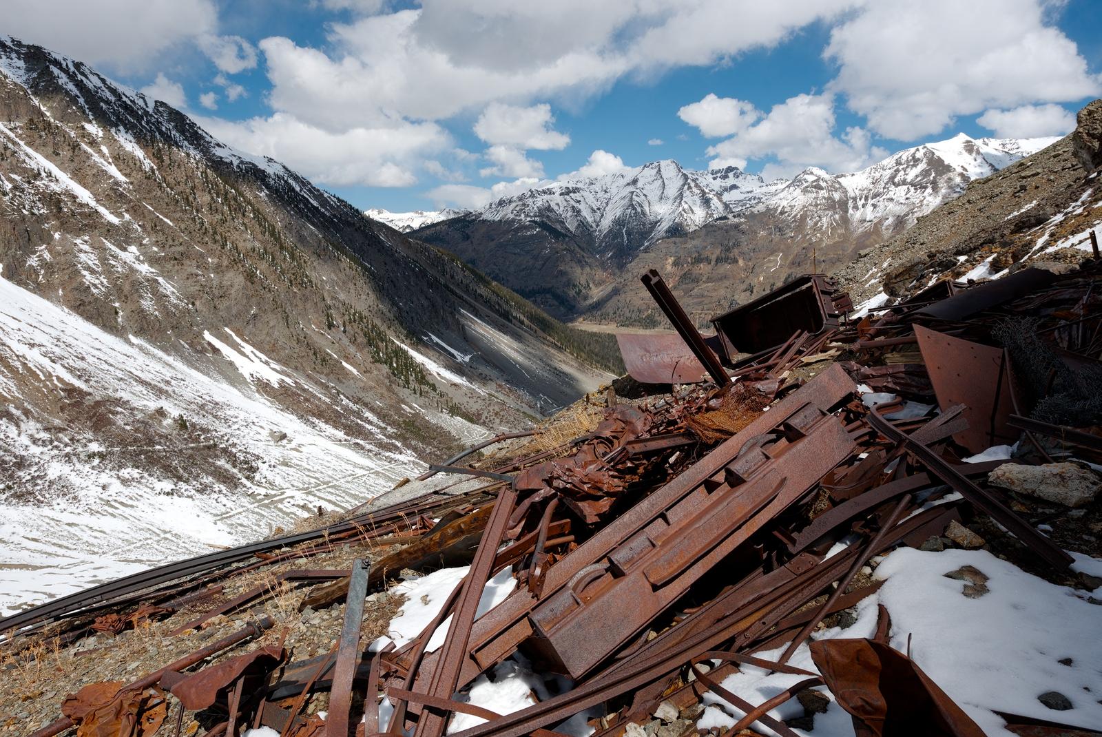 Mountainside Mine Remains