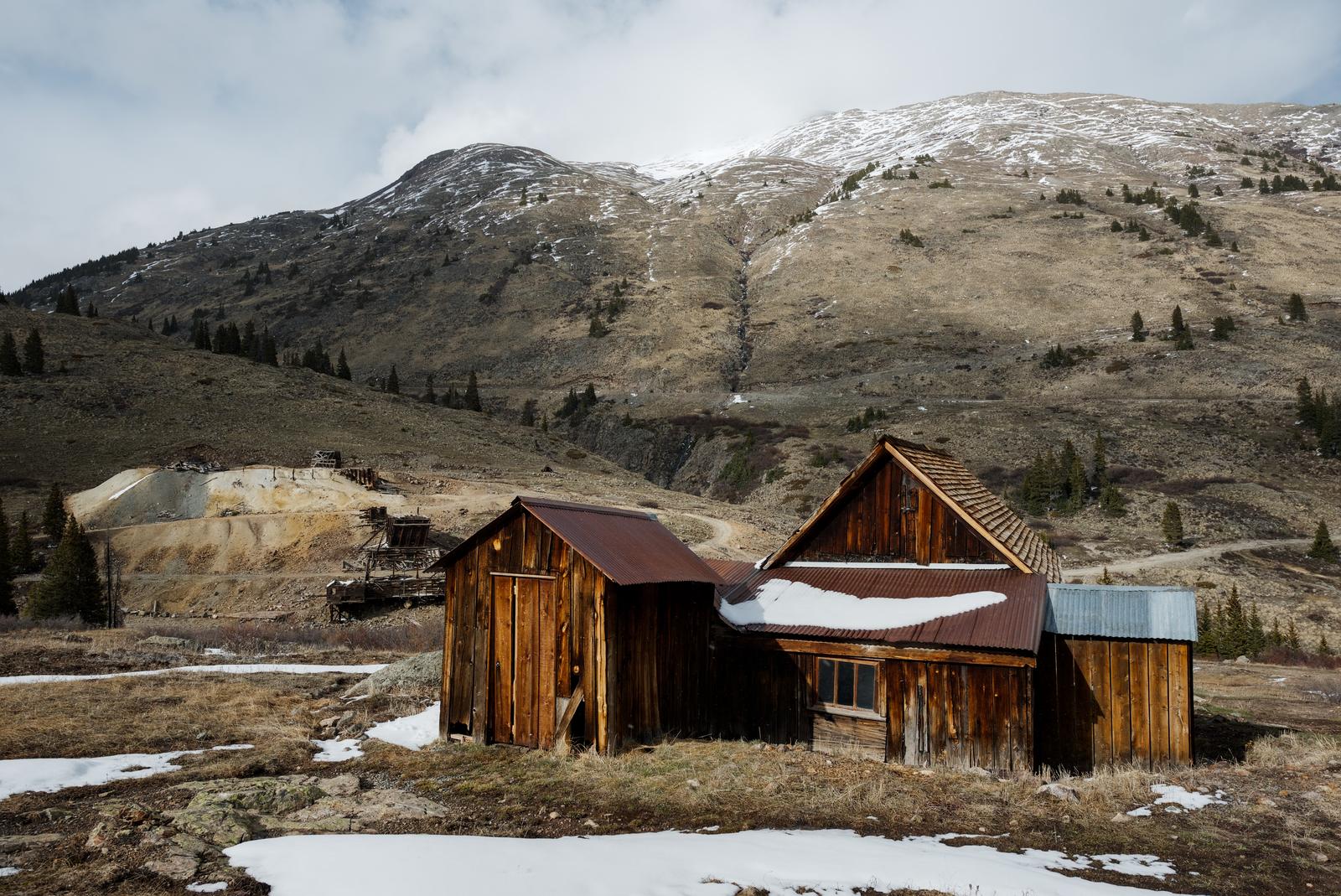 An old house at Animas Forks, CO
